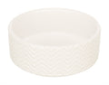 Trixie Voerbak / Drinkbak Wave Keramiek Wit