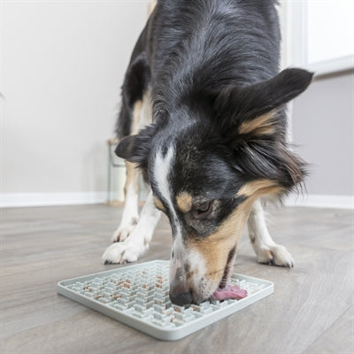 Trixie Lick'n'snack Mat Siliconen Lichtgrijs